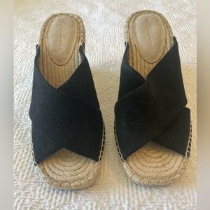 Banana Republic espadrille slide